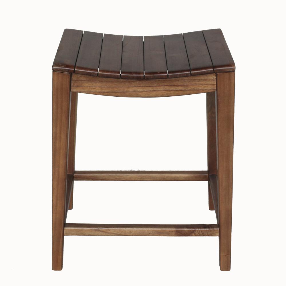 Wooden Counter Stool, Amber. Picture 4