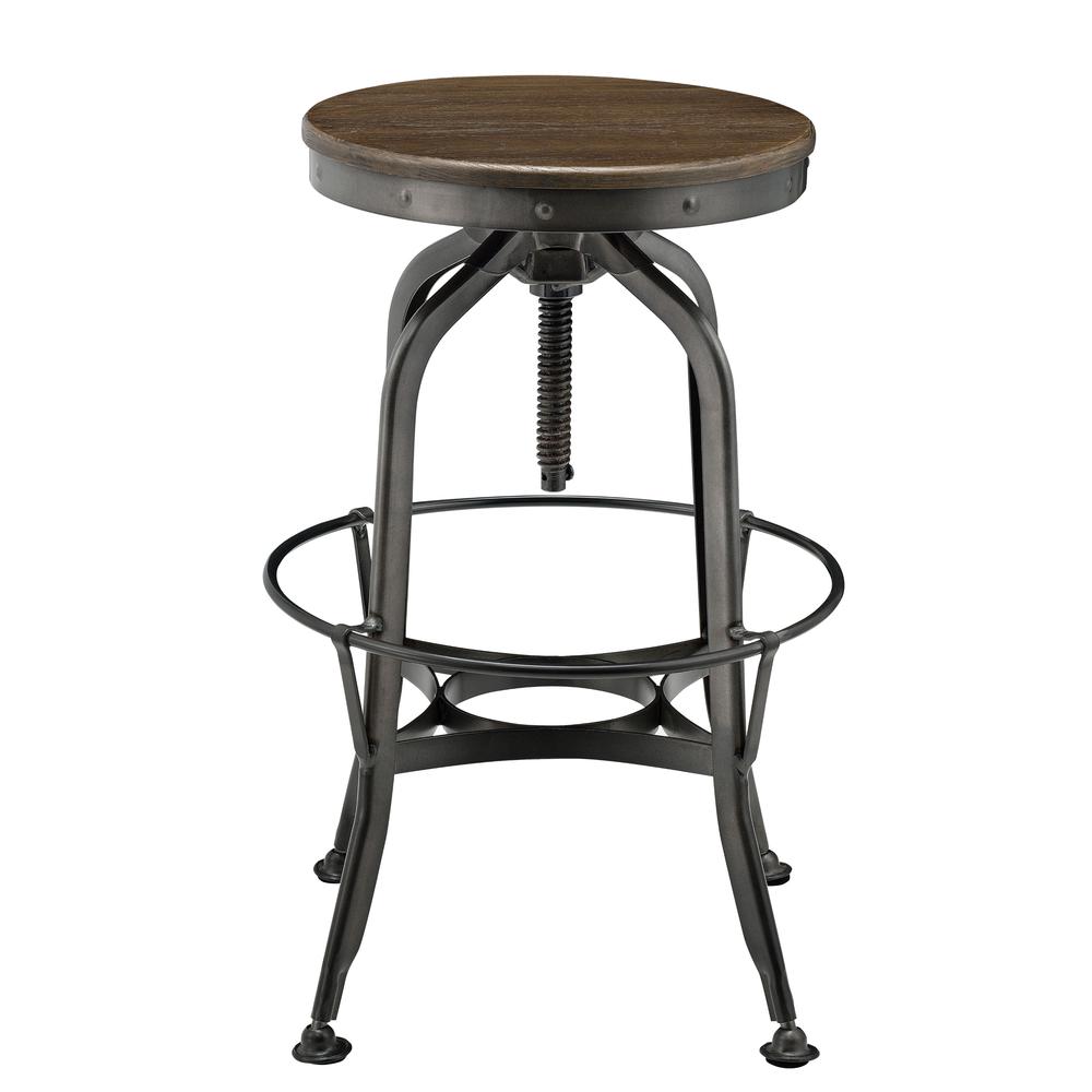 Industrial Swivel Vintage Bar Stool. Picture 2