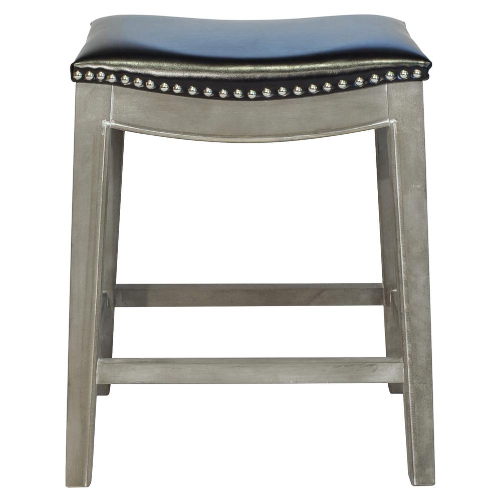 Elmo Bonded Leather Counter Stool. Picture 2