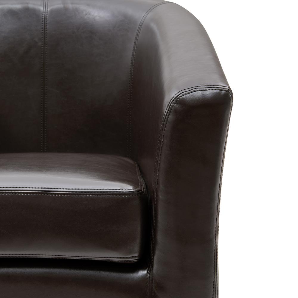 Hayden Swivel Bonded Leather Chair. Picture 6