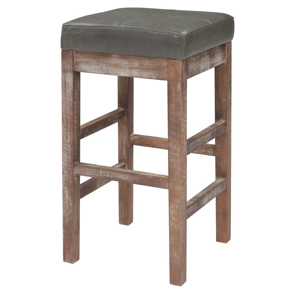 Valencia Bonded Leather Counter Stool. Picture 1
