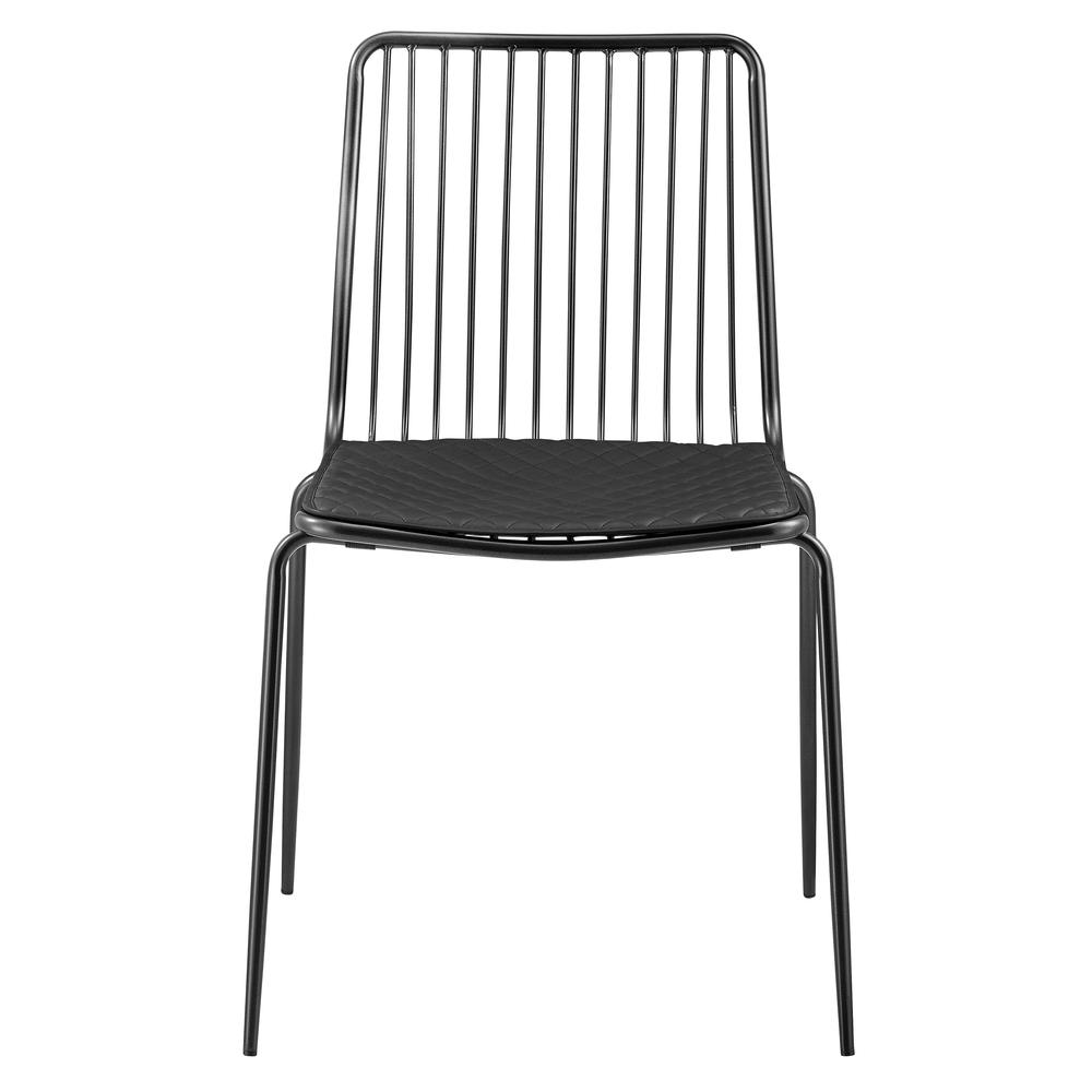Metal Chair,Set of 4. Powder Coated Steel. Picture 2
