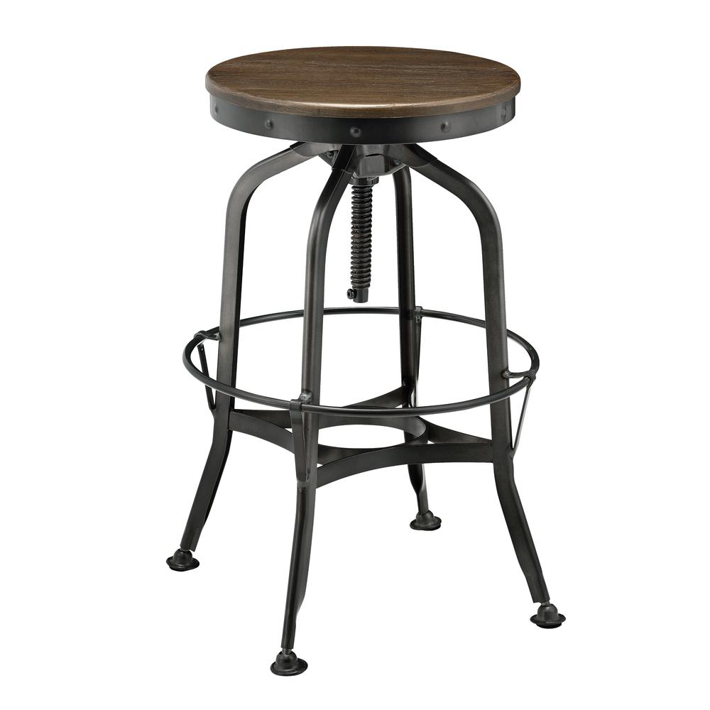 Industrial Swivel Vintage Bar Stool. The main picture.