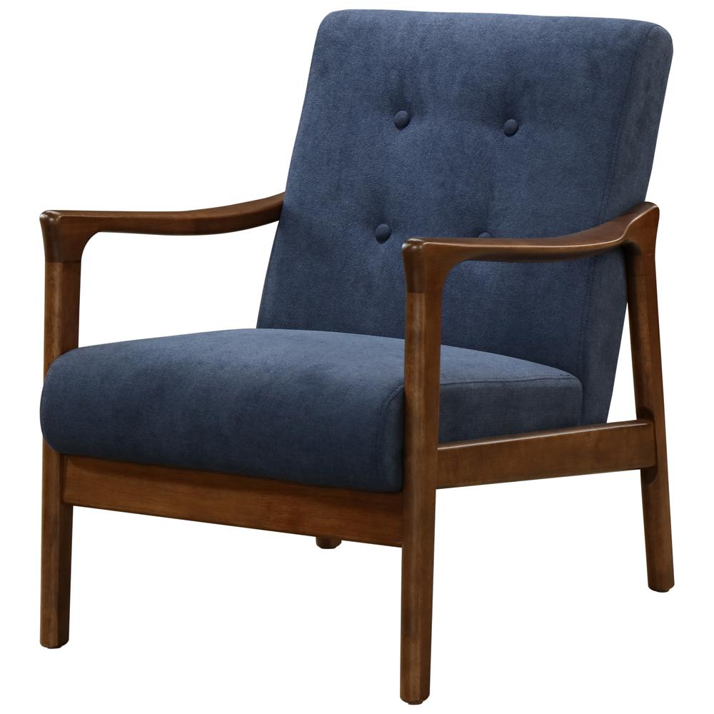 Nicholas Arm Chair, Studio Dark Blue. Picture 1