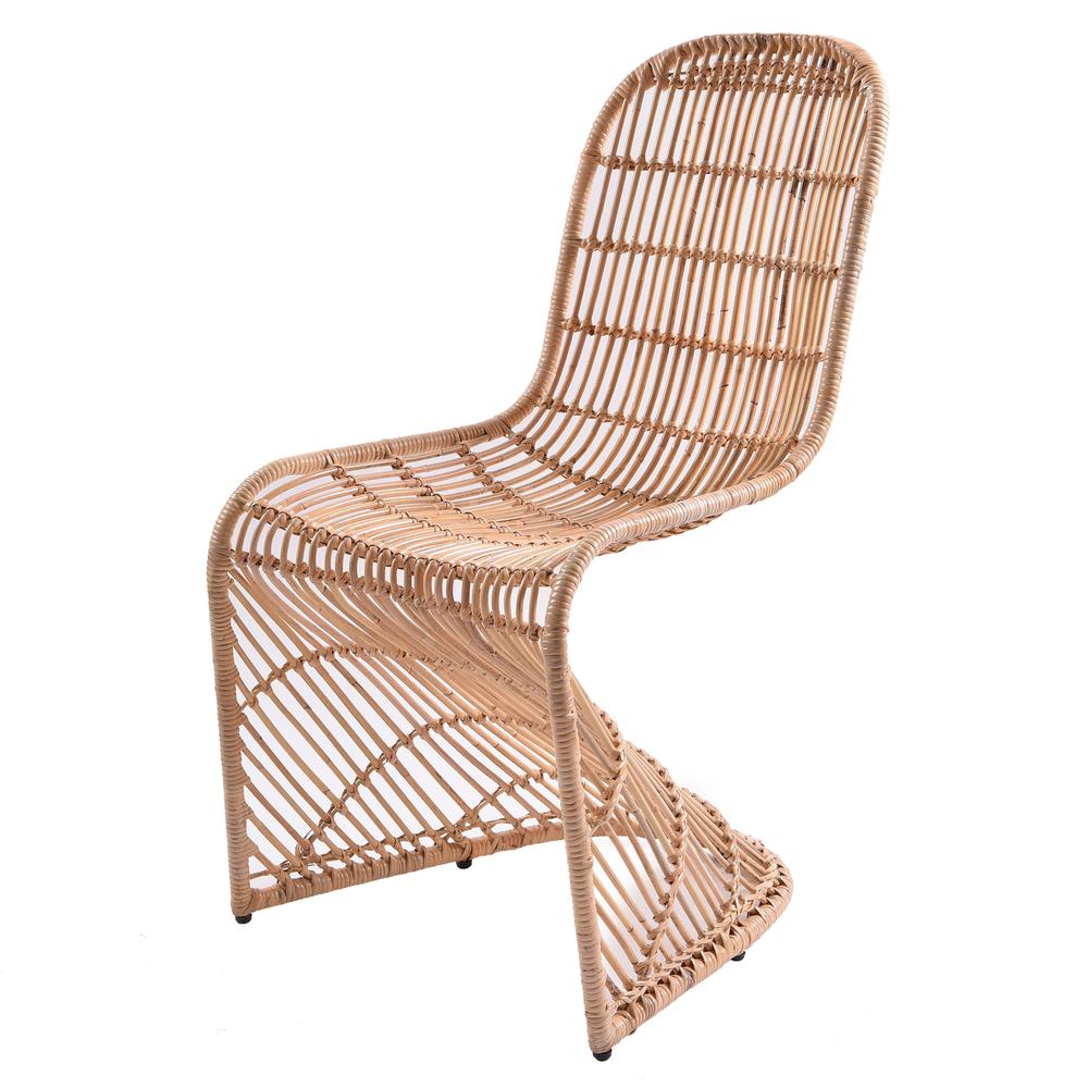 Groovy Rattan Chair, (Set of 2). Picture 1