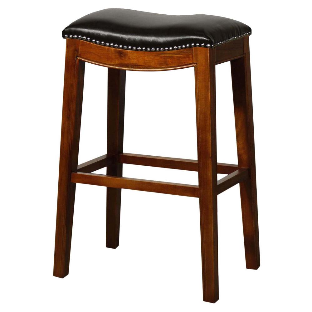 Elmo Bonded Leather Bar Stool. The main picture.
