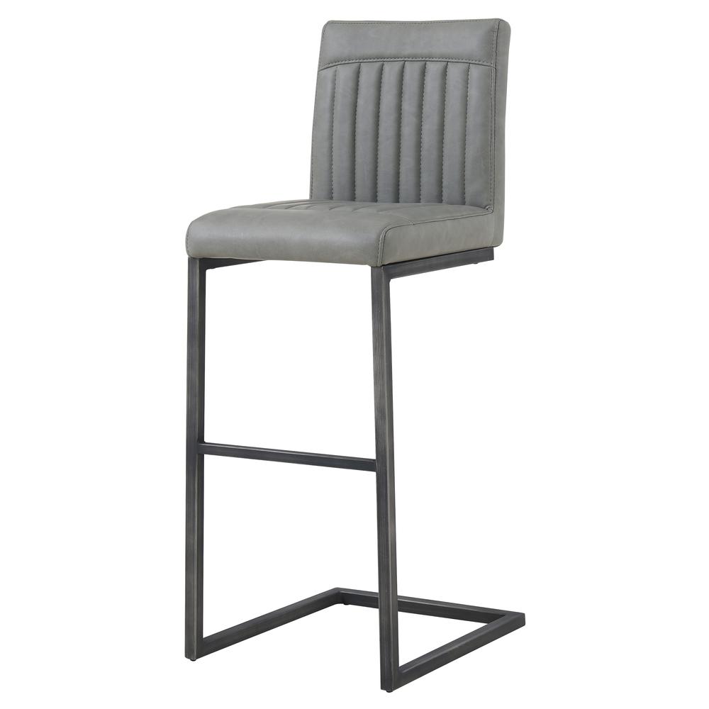 Ronan PU Leather Bar Stool, (Set of 2). Picture 7