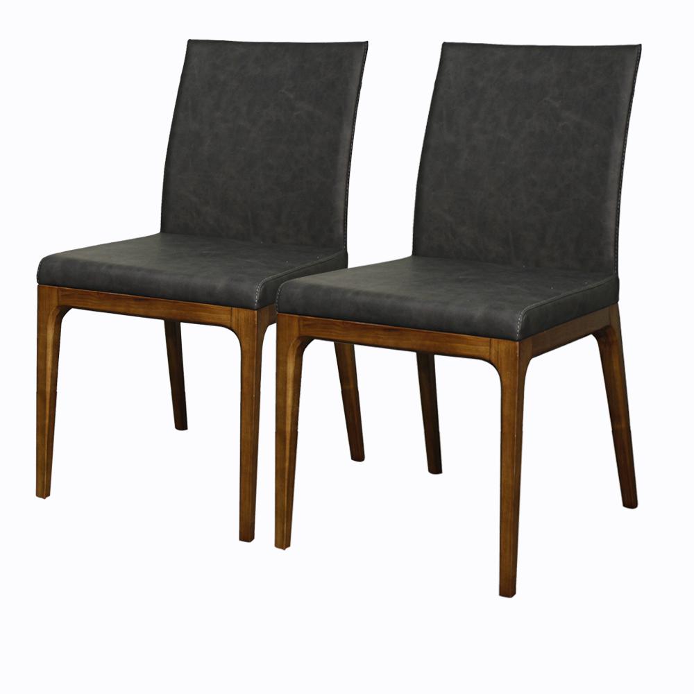 Devon PU Leather Chair, (Set of 2). Picture 1