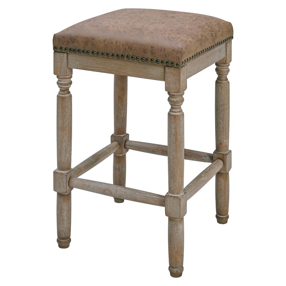 Ernie PU Counter Stool, (Set of 2). Picture 2