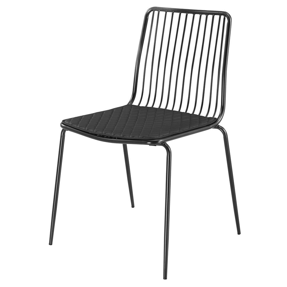 Metal Chair,Set of 4. Powder Coated Steel. Picture 7