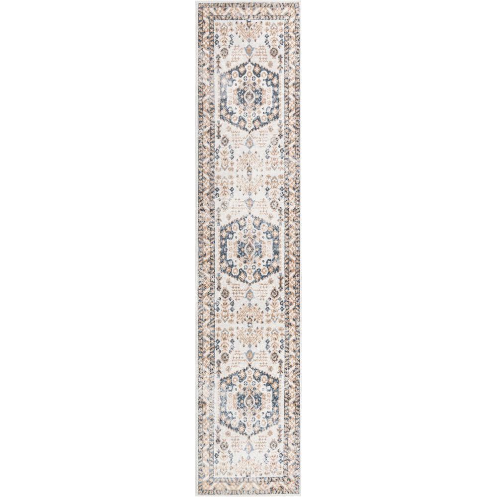 Unique Loom 12 Ft Runner in Ivory (3155731). Picture 1