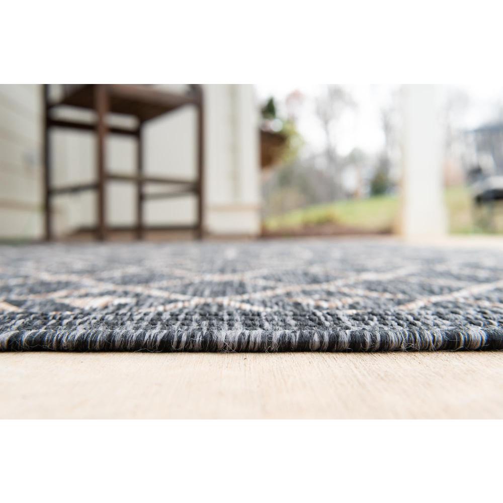 Unique Loom Rectangular 3x5 Rug in Charcoal Gray (3159559). Picture 5