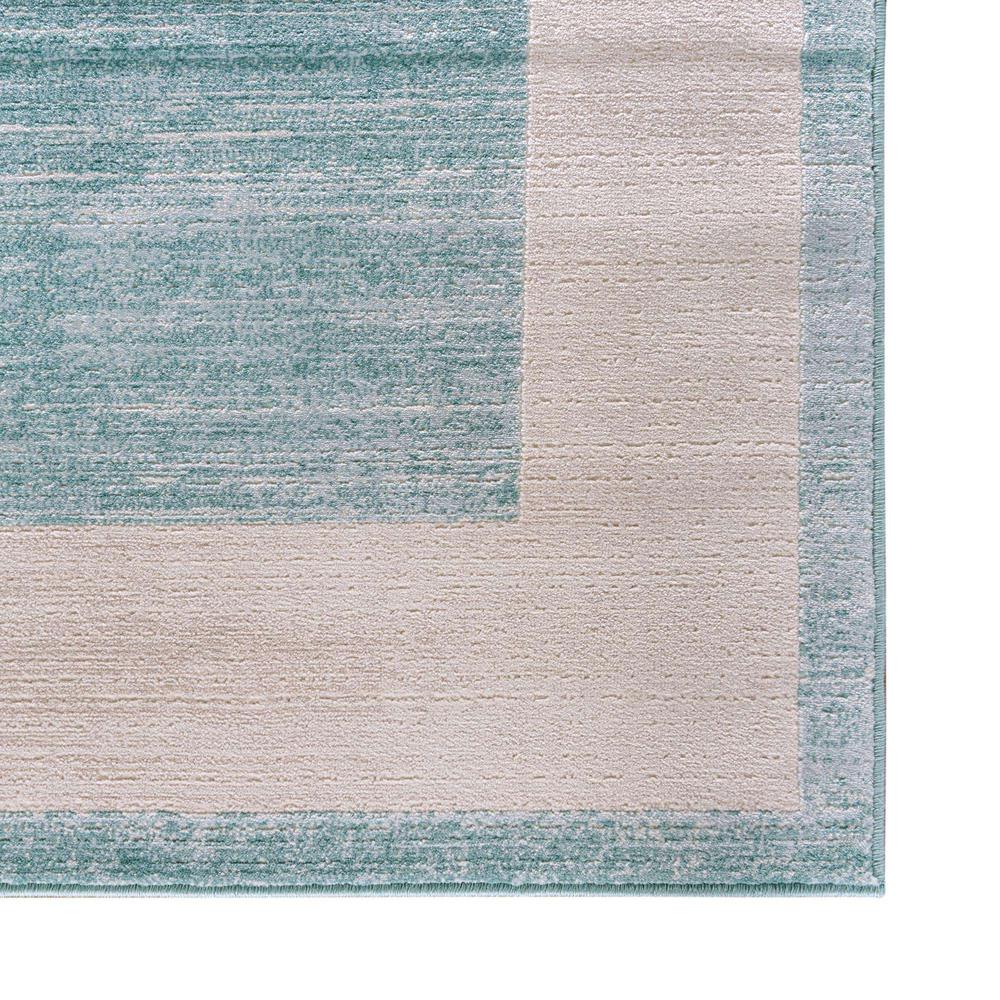 Uptown Yorkville Area Rug 1' 8" x 1' 8", Square Turquoise. Picture 8