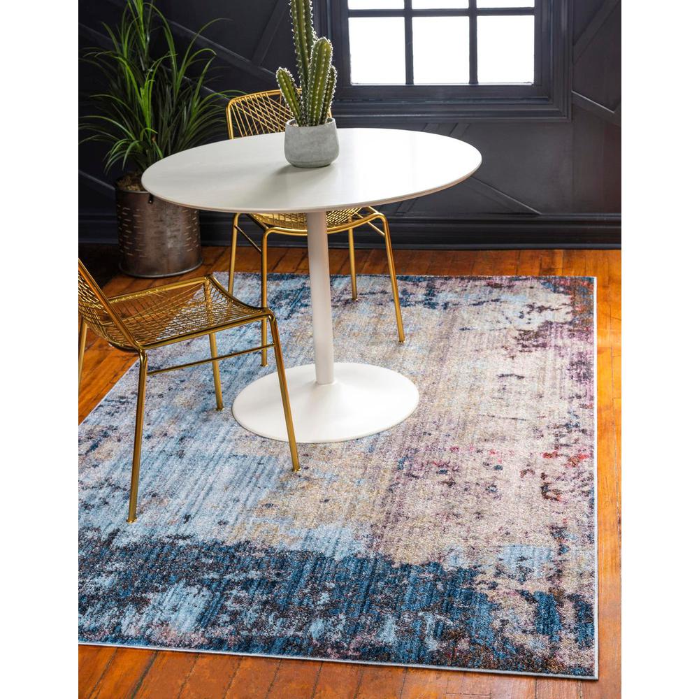 Downtown Greenwich Village Area Rug 7' 10" x 11' 0", Rectangular Multi. Picture 2