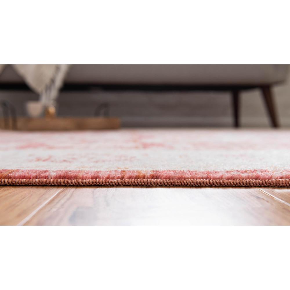 Unique Loom 6 Ft Runner in Red (3147966). Picture 5