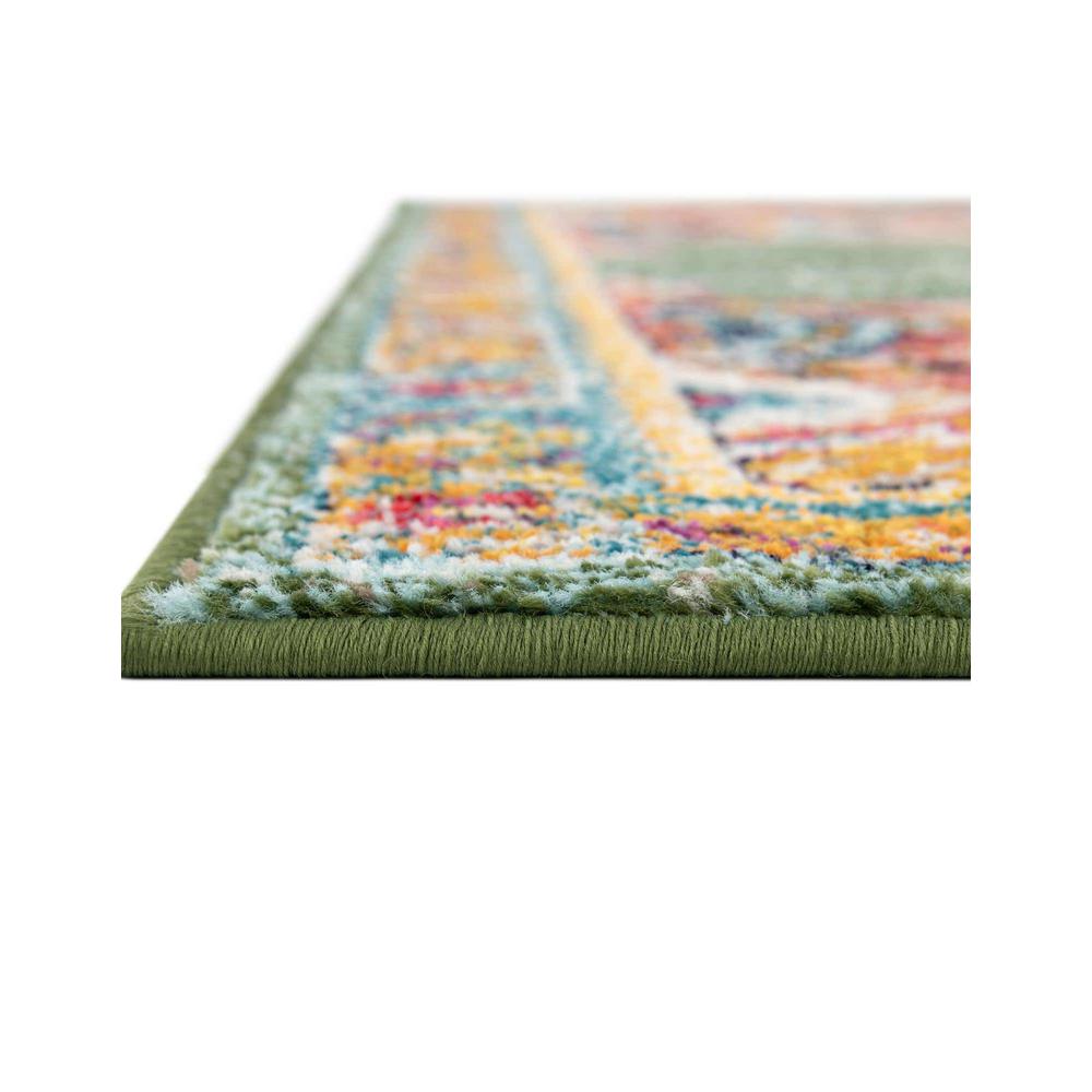 Penrose Alexis Area Rug 6' 1" x 9' 0", Rectangular Green. Picture 7