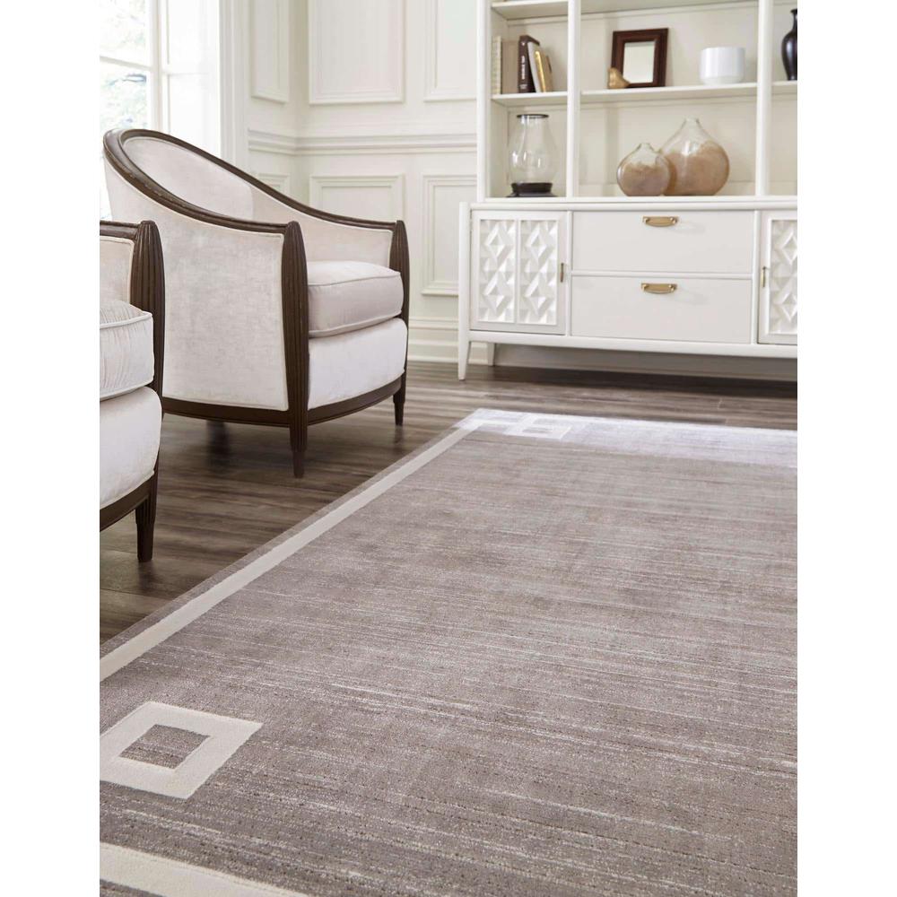 Uptown Lenox Hill Area Rug 2' 0" x 3' 1", Rectangular Gray. Picture 3