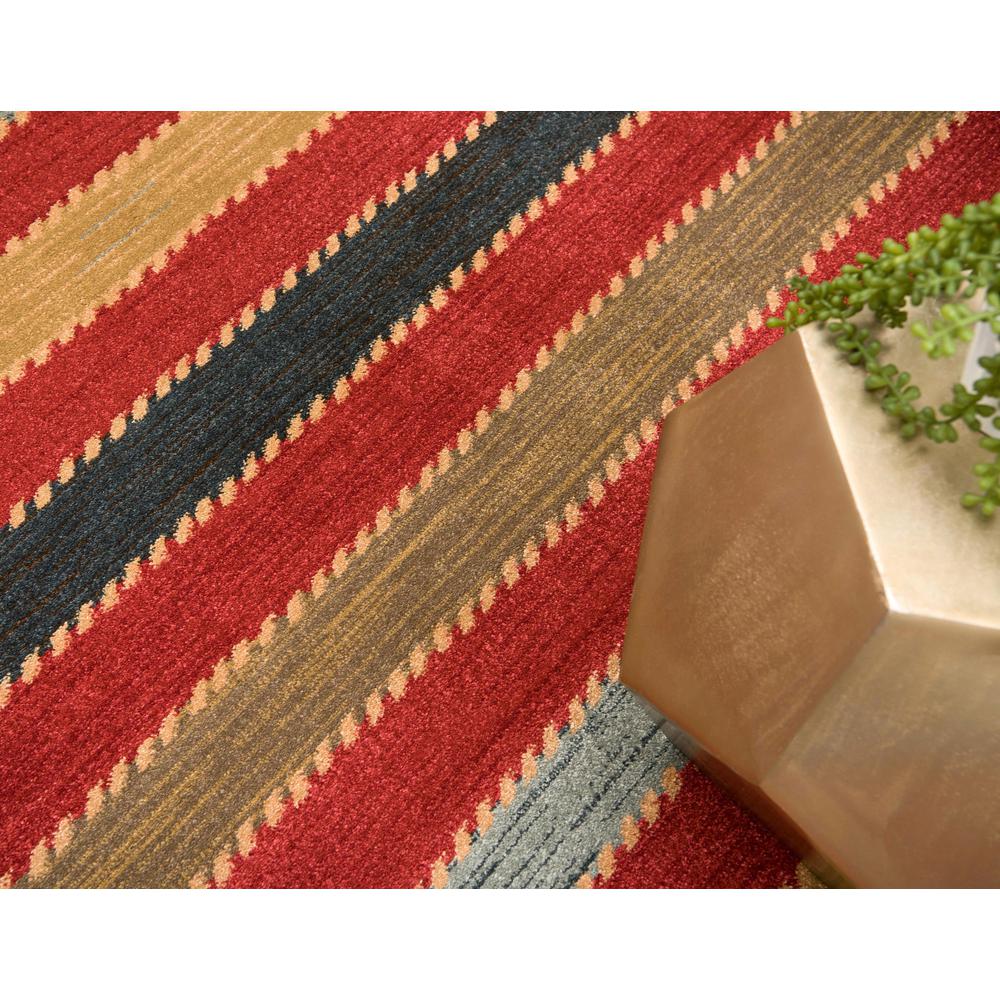 Monterey Fars Rug, Red (8' 0 x 10' 0). Picture 5