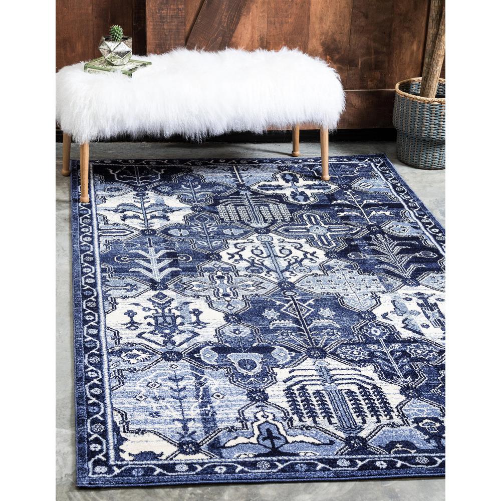 Cathedral La Jolla Rug, Blue (4' 0 x 6' 0). Picture 2