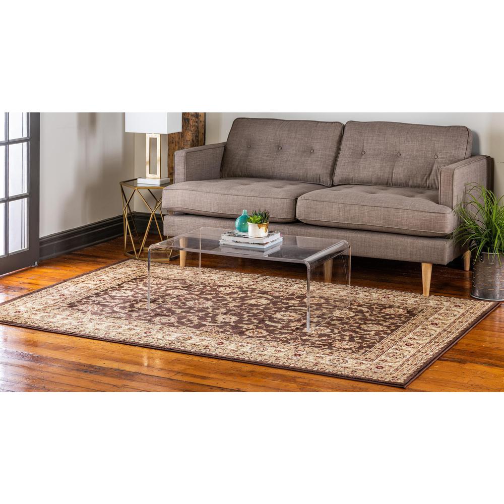 St. Louis Voyage Rug, Brown (8' 0 x 11' 4). Picture 3