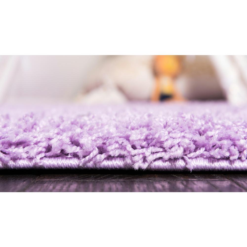 Solid Shag Rug, Lilac (8' 0 x 10' 0). Picture 5