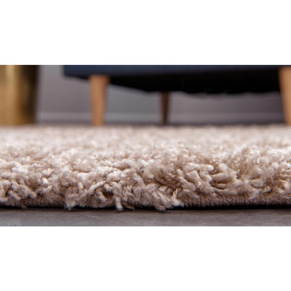 Solid Shag Rug, Taupe (8' 0 x 10' 0). Picture 5