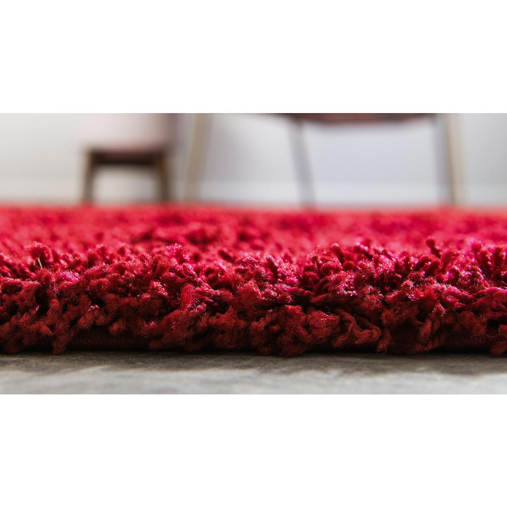 Solid Shag Rug, Cherry Red (8' 0 x 10' 0). Picture 5