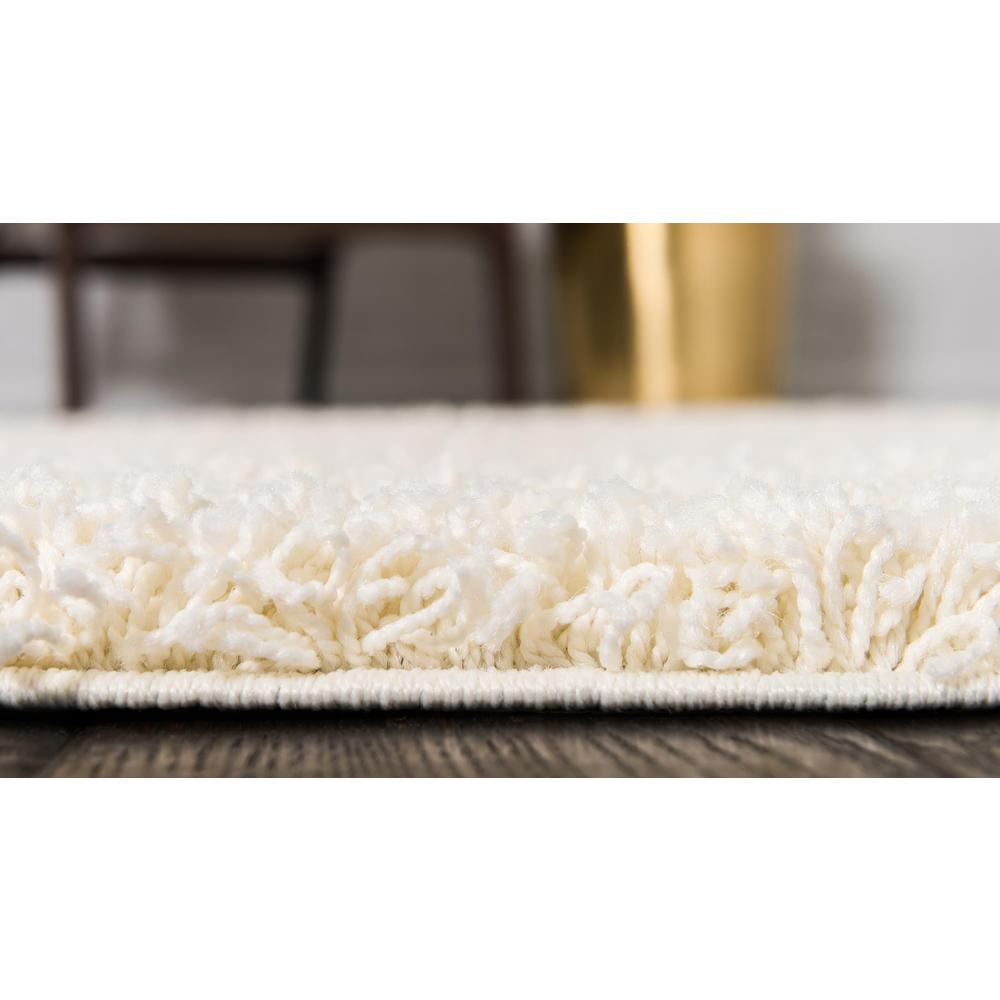 Solid Shag Rug, Ivory (8' 0 x 10' 0). Picture 5