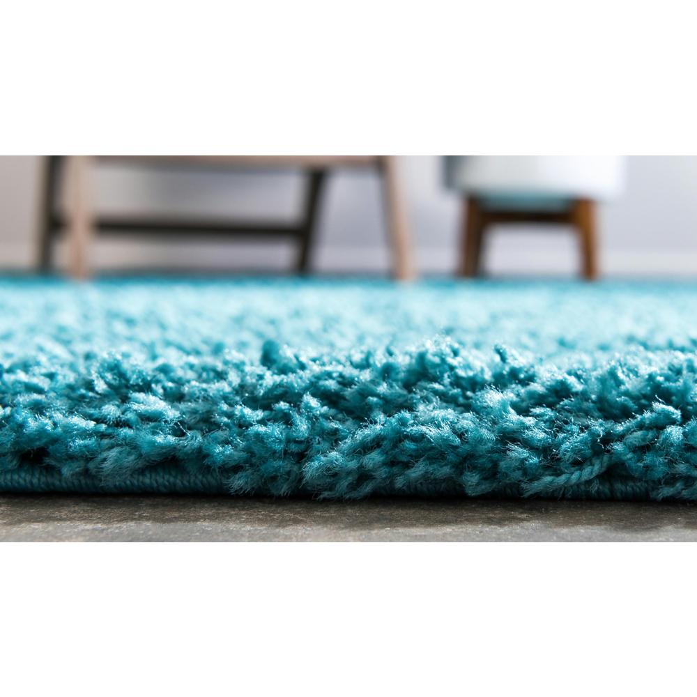 Unique Loom Solid Shag Rug. Picture 5