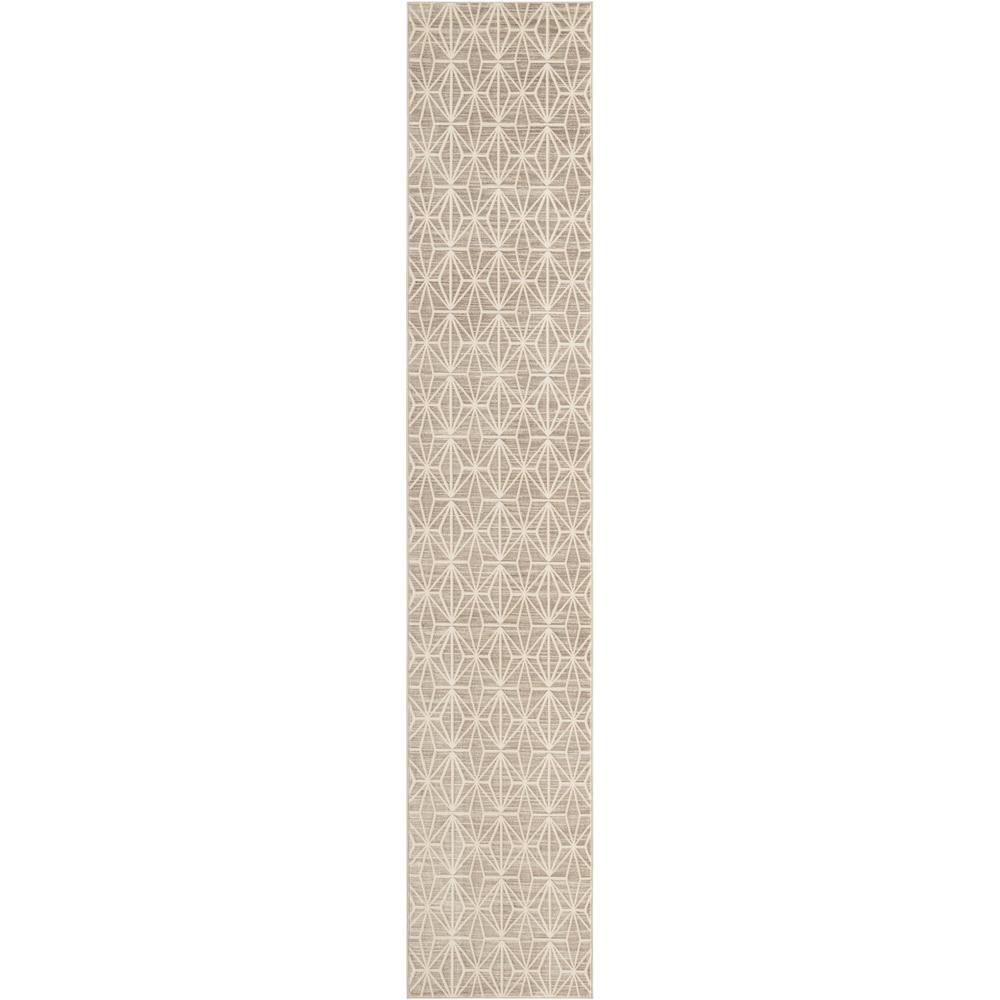 Uptown Fifth Avenue Area Rug 2' 7" x 13' 11", Runner Brown. Picture 1