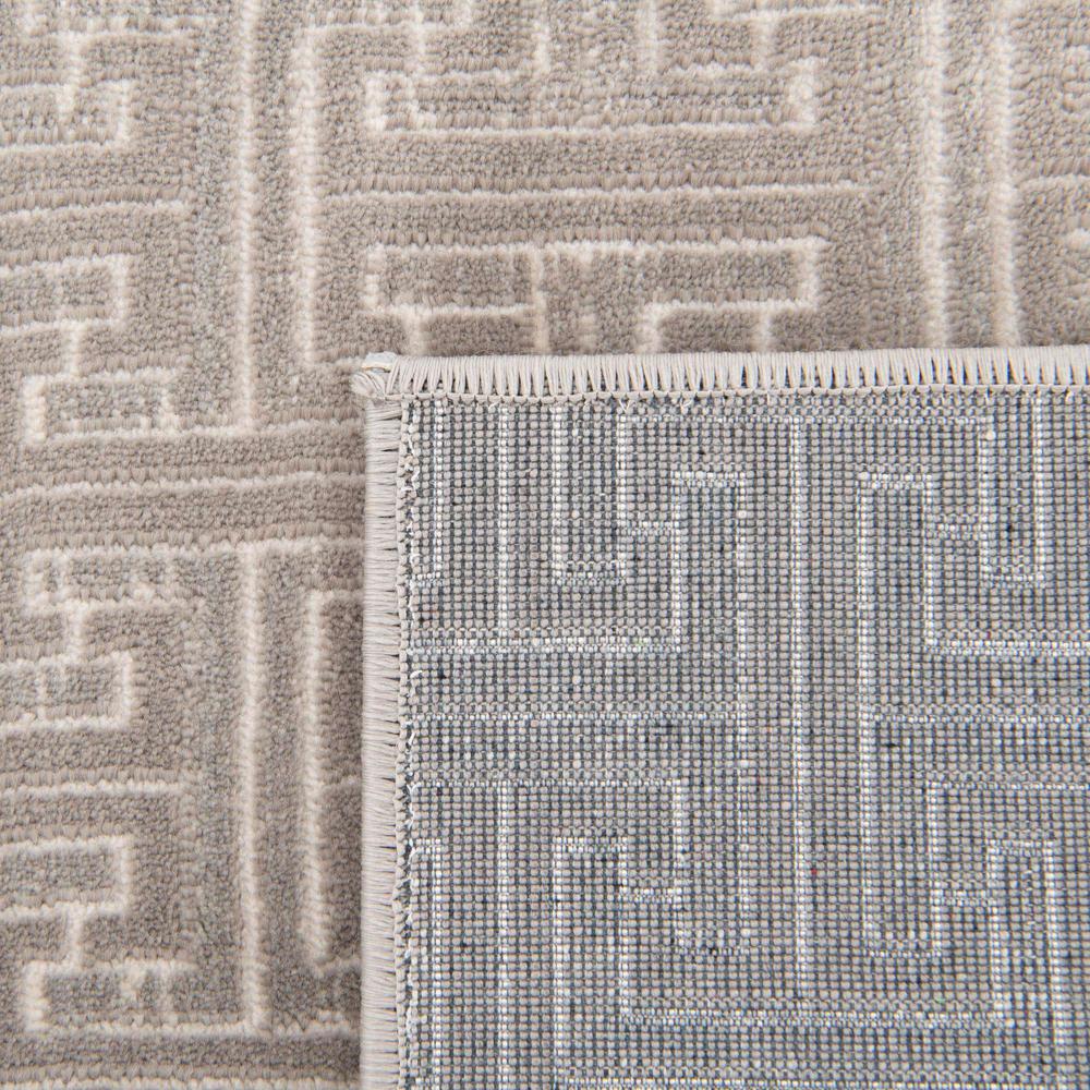 Uptown Park Avenue Area Rug 2' 0" x 3' 1", Rectangular Gray. Picture 9