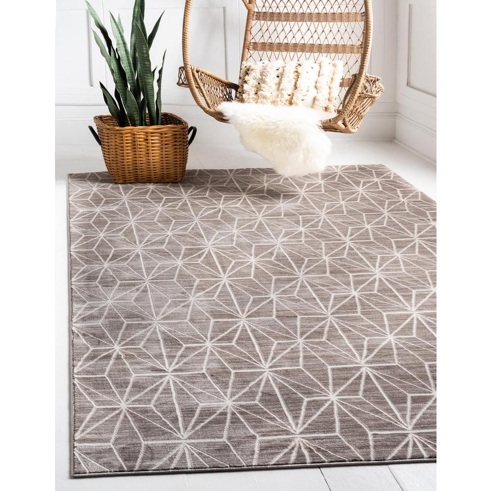 Uptown Fifth Avenue Area Rug 2' 0" x 3' 1", Rectangular Brown. Picture 2