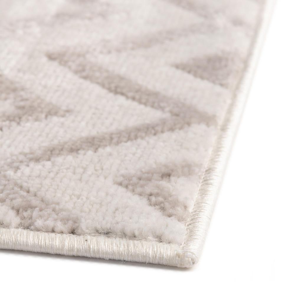 Unique Loom 6 Ft Square Rug in Pearl (3161004). Picture 6