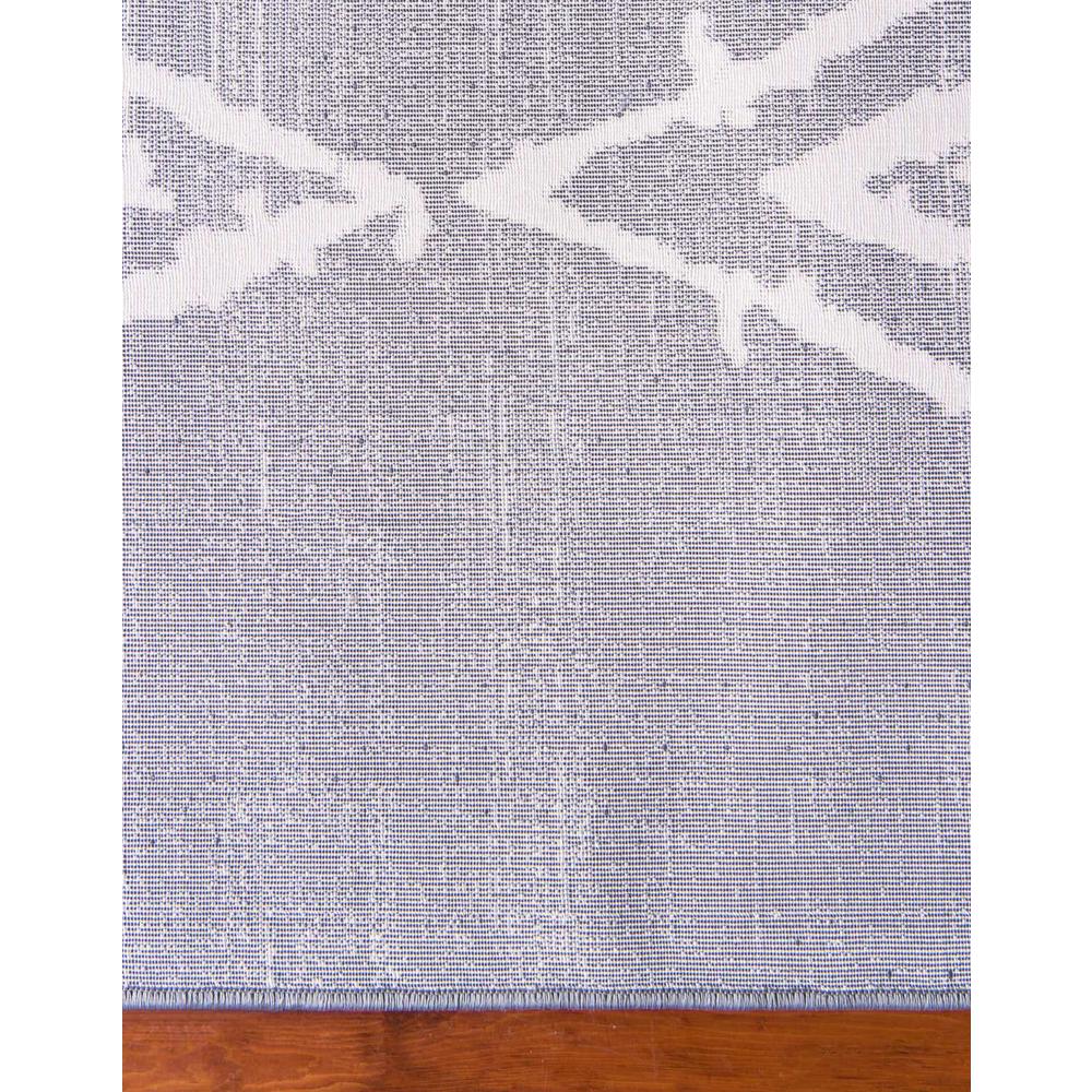 Uptown Carnegie Hill Area Rug 2' 7" x 8' 0", Runner Navy Blue. Picture 6
