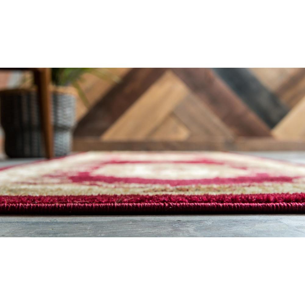 Unique Loom 12 Ft Runner in Burgundy (3153877). Picture 5