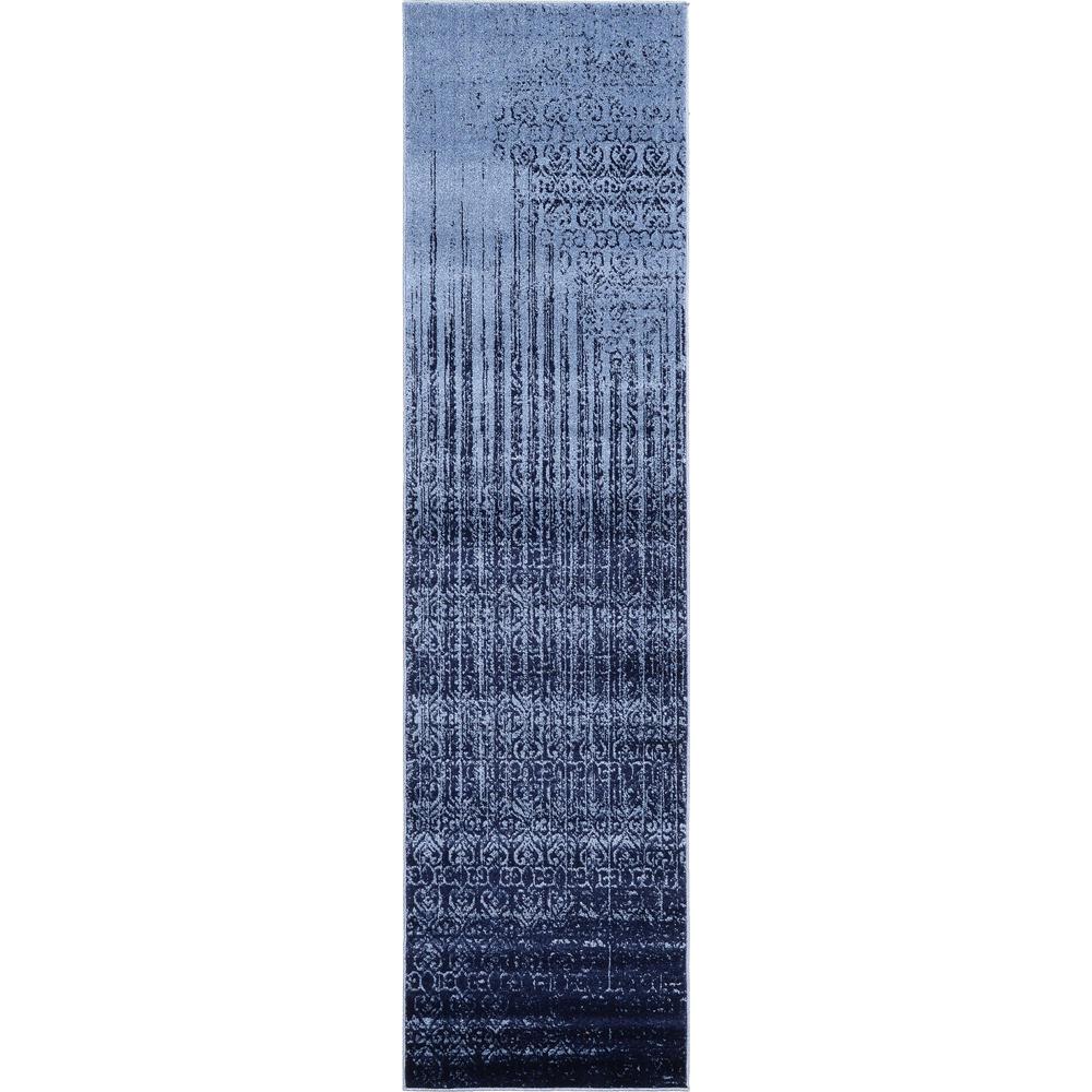 Jennifer Del Mar Rug, Blue (2' 7 x 10' 0). Picture 5