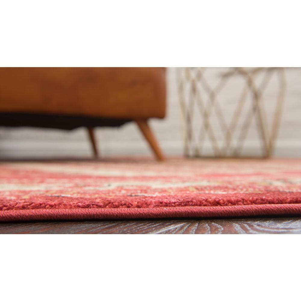 Pasadena Fars Rug, Rust Red (6' 0 x 6' 0). Picture 4