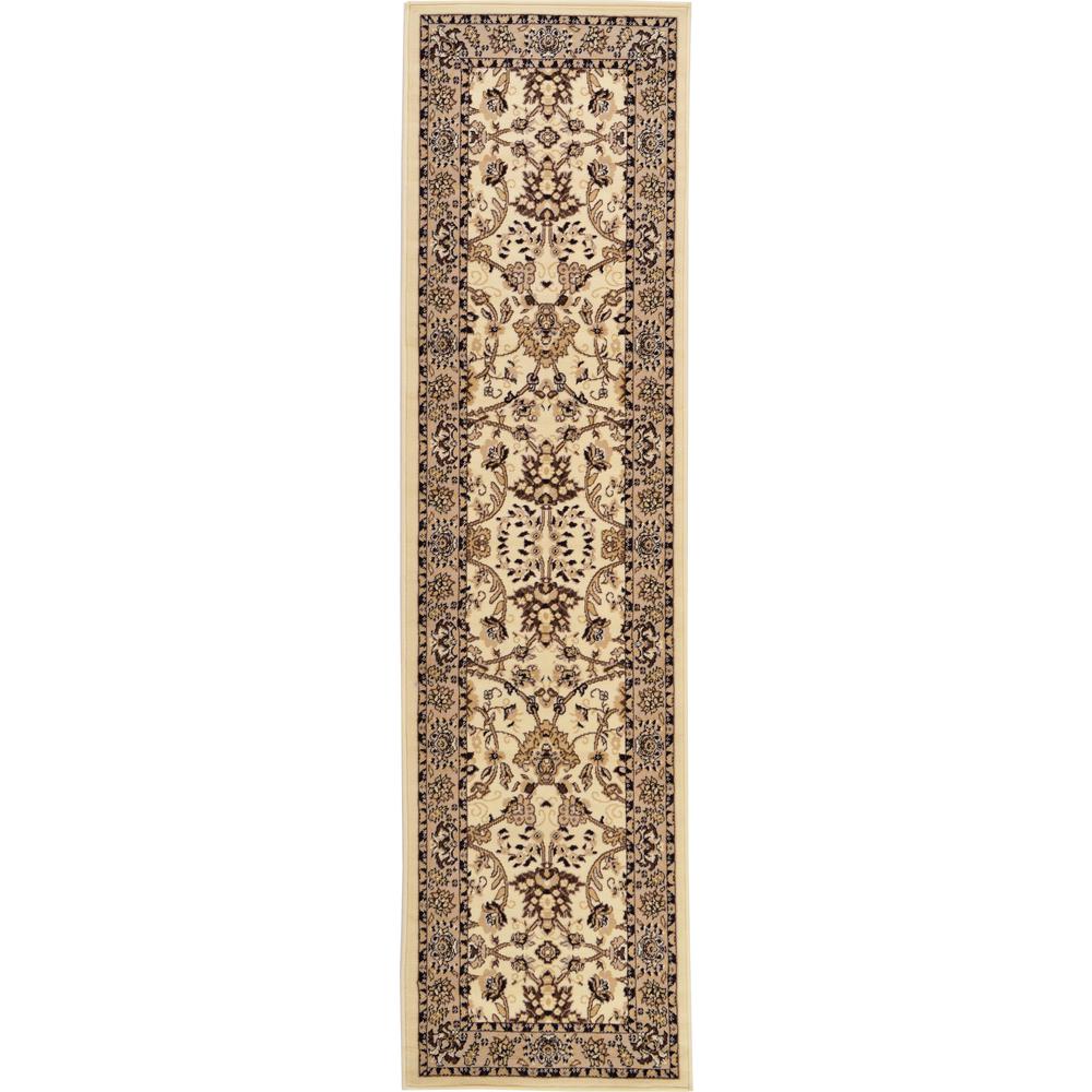Washington Sialk Hill Rug, Ivory (2' 7 x 10' 0). Picture 2