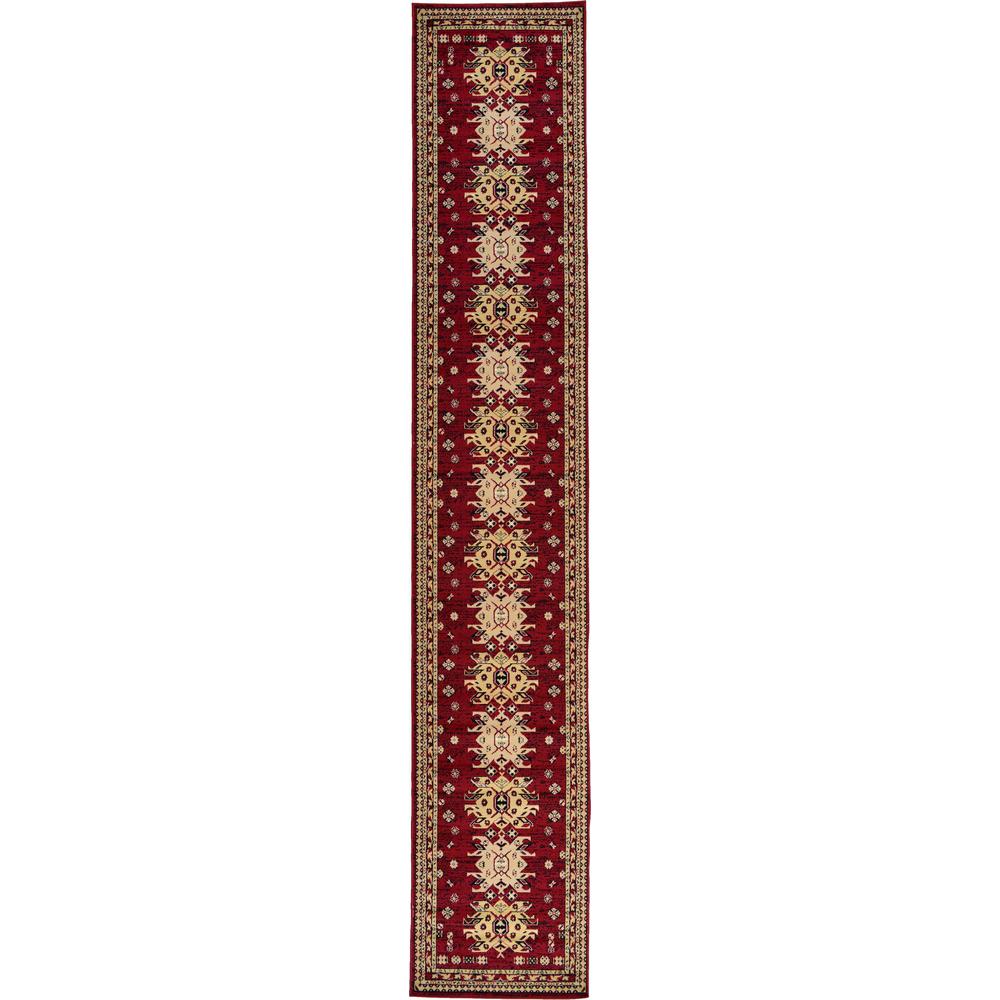 Taftan Oasis Rug, Red (3' 0 x 16' 5). Picture 2