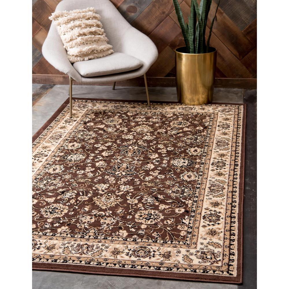 Washington Sialk Hill Rug, Brown (9' 10 x 13' 0). Picture 2