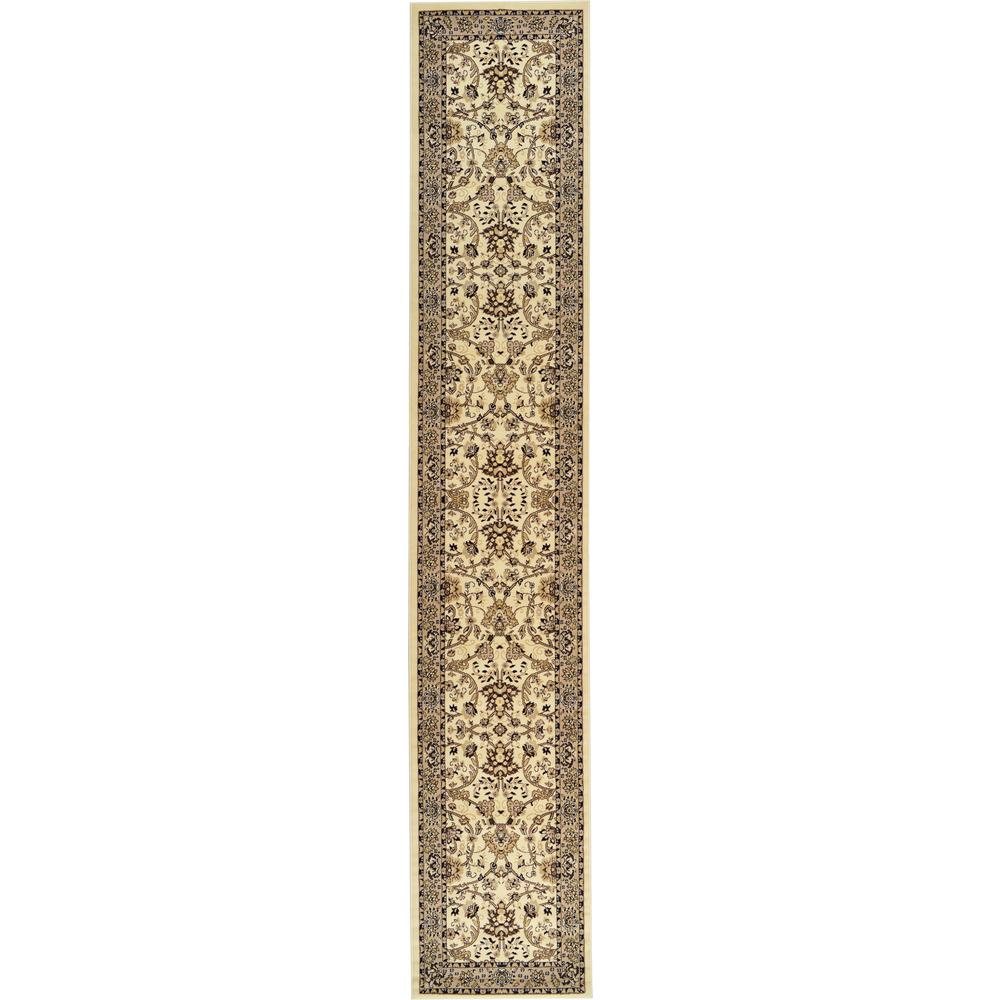 Washington Sialk Hill Rug, Ivory (3' 0 x 16' 5). Picture 2