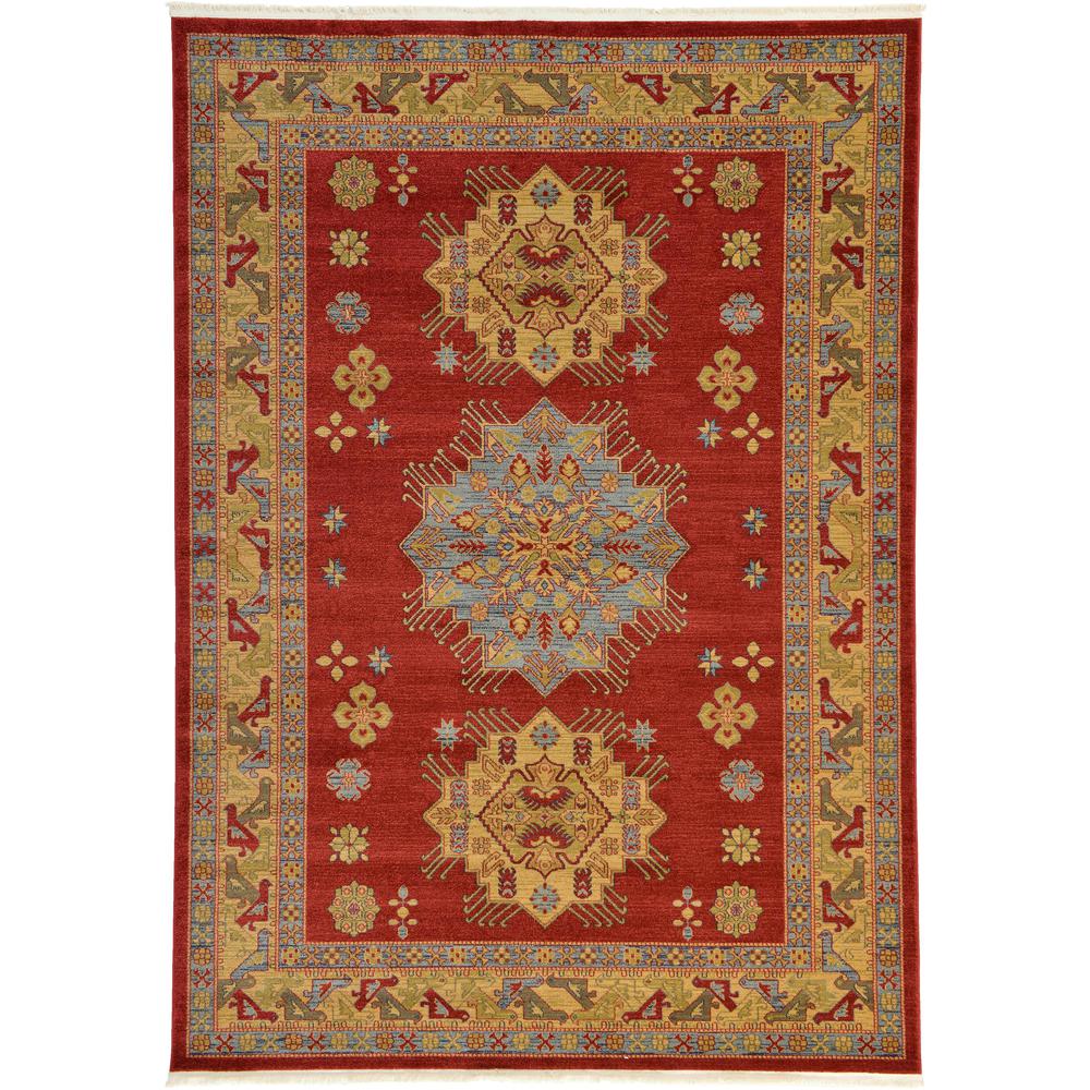 Cyrus Sahand Rug, Red (7' 0 x 10' 0). Picture 2