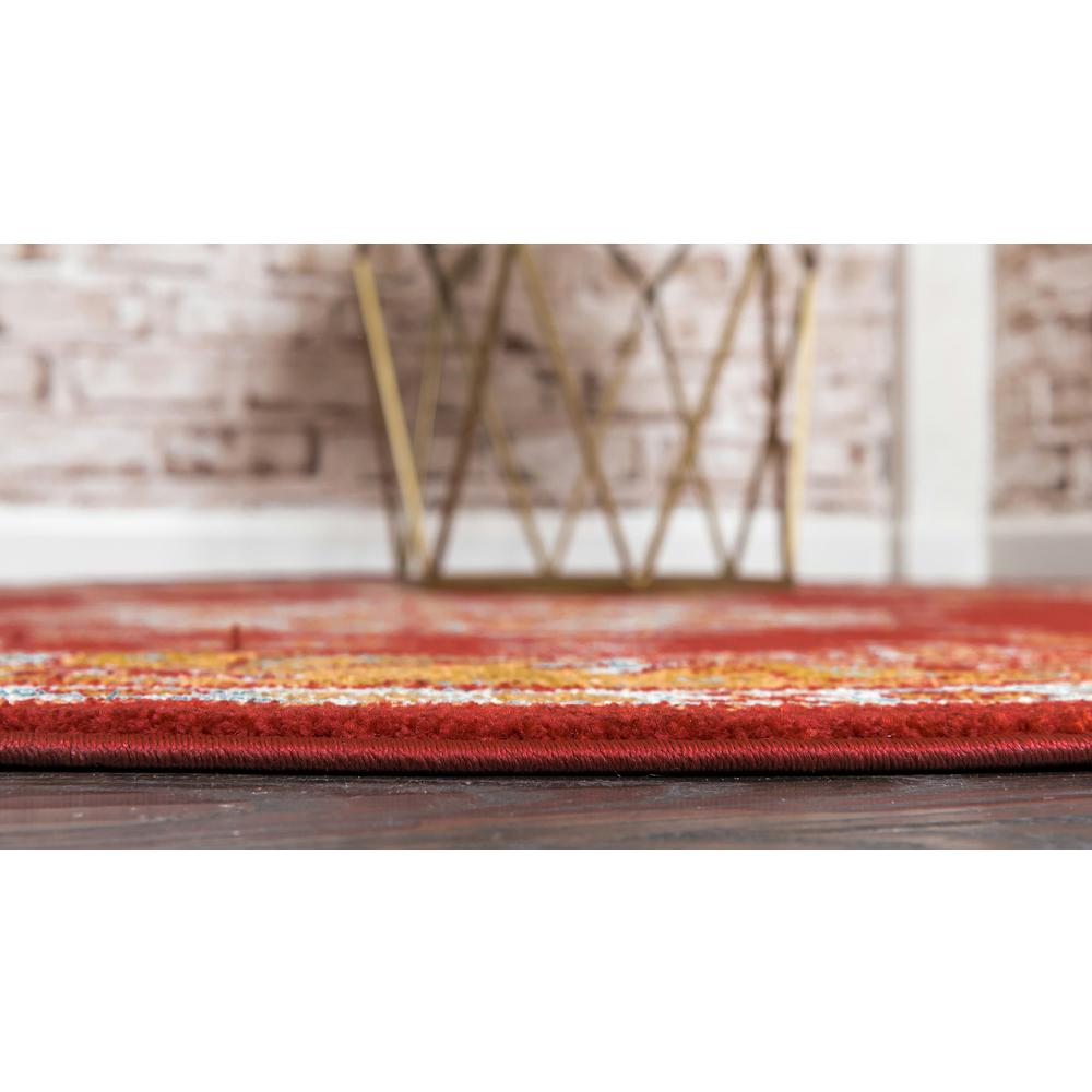 Cyrus Sahand Rug, Red (8' 0 x 8' 0). Picture 3