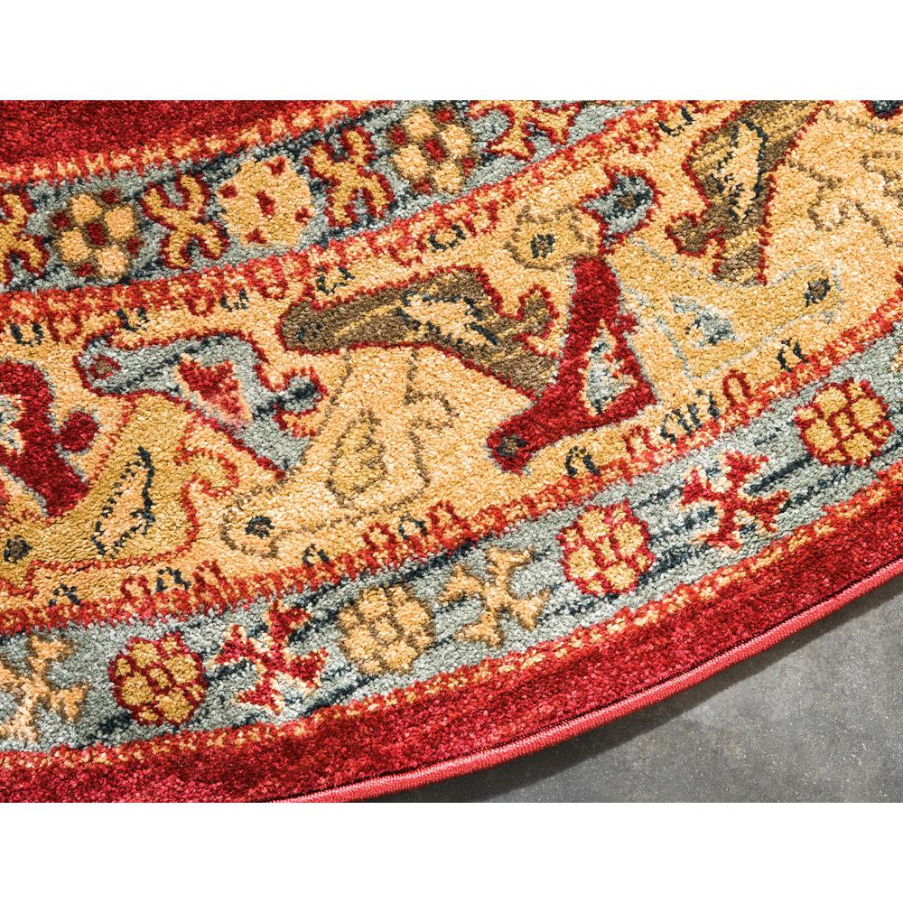 Cyrus Sahand Rug, Red (8' 0 x 8' 0). Picture 5