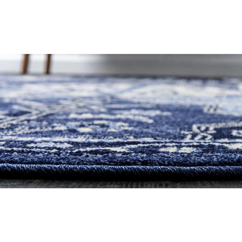 Cathedral La Jolla Rug, Blue (6' 0 x 6' 0). Picture 3