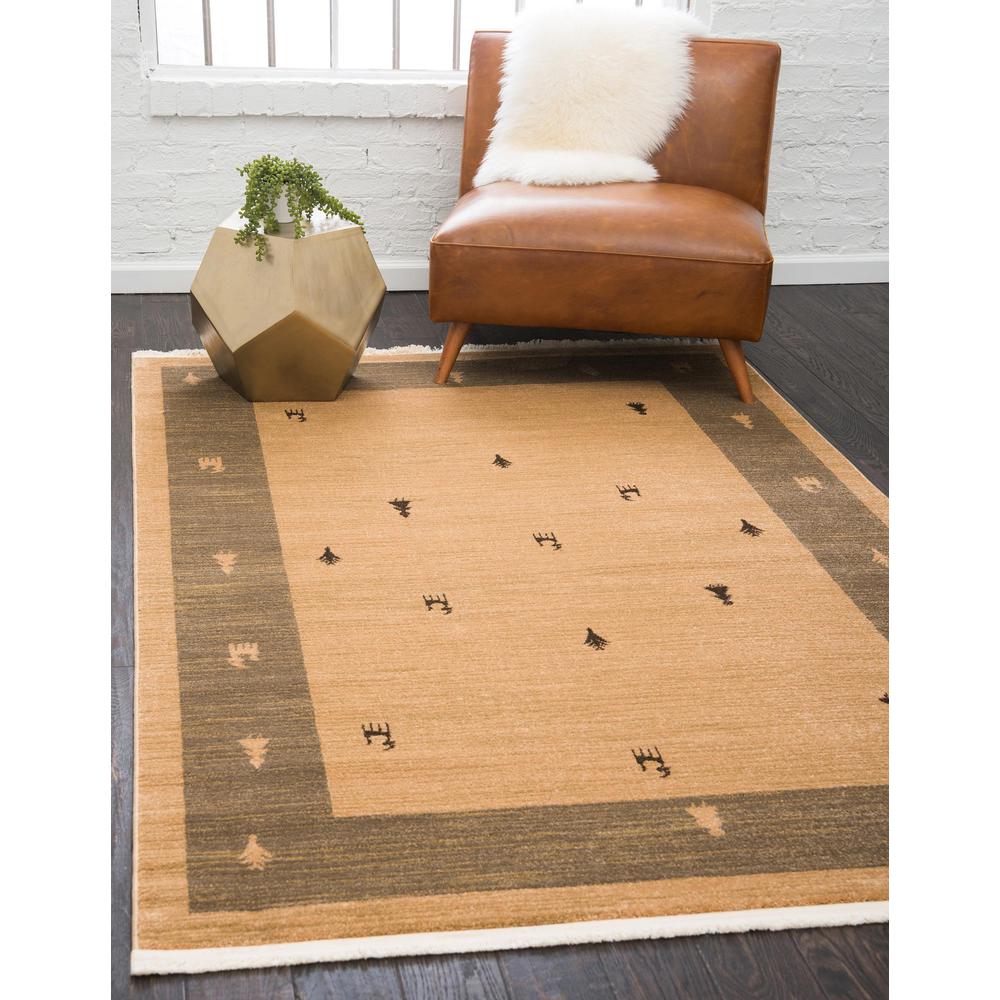 Emory Fars Rug, Tan (7' 0 x 10' 0). Picture 2