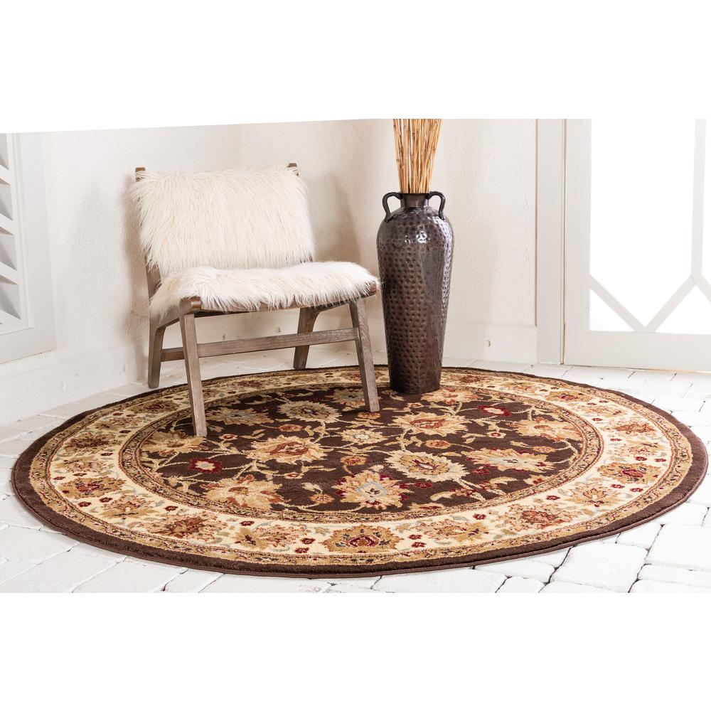Springfield Voyage Rug, Brown (6' 0 x 6' 0). Picture 3