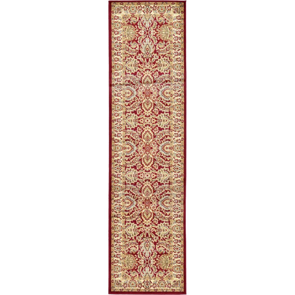 Asheville Voyage Rug, Red (2' 7 x 10' 0). Picture 5
