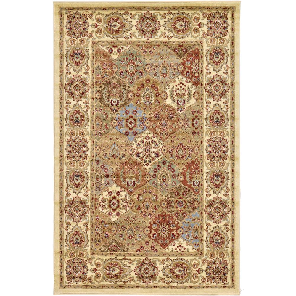 Athens Voyage Rug, Ivory (5' 0 x 8' 0). Picture 2