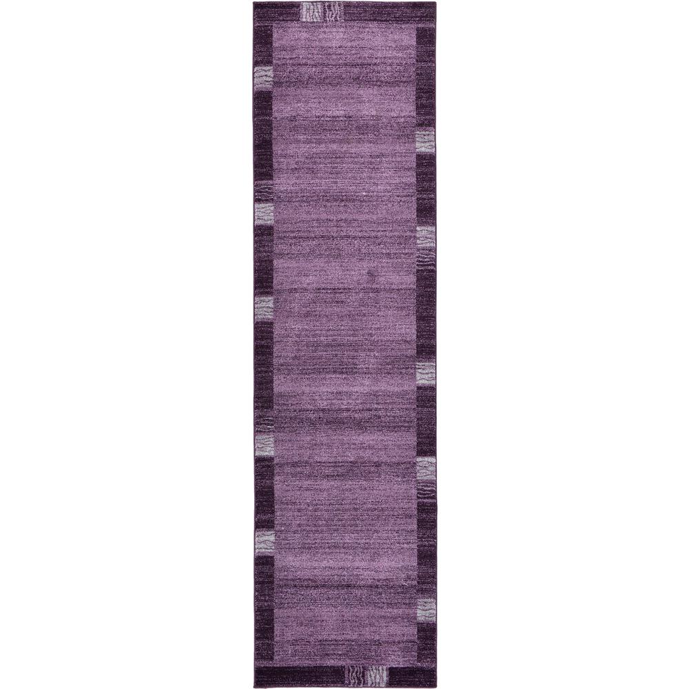 Sarah Del Mar Rug, Purple (2' 7 x 10' 0). Picture 2
